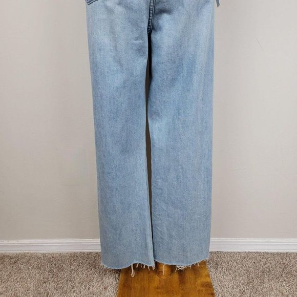 Joe's Captivate The Wide Leg High Rise Overall Jea - Picture 9 of 16